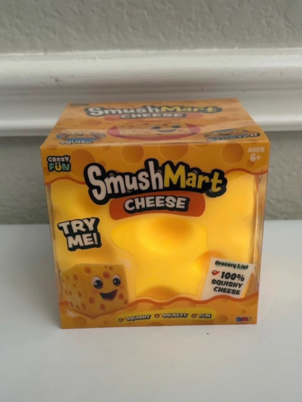 Cheese Block Squishy